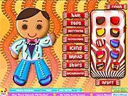 Design Your Gingerbread Man free online cookie decoration game