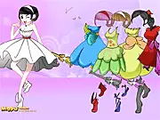 Barbara Magic Fairy Dress Up online game, fantasy character preparing for a date