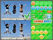 Turbo Spot game image showing two side-by-side pictures with a subtle difference hidden in the details
