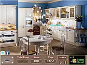 Modern Kitchen Hidden Objects free online game | find hidden items in kitchen