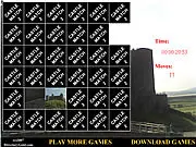 The card matching game Castle Match 2 featuring medieval themed picture tiles