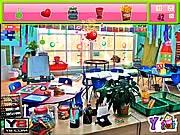 Play Drawing Room Hidden Objects game online, find hidden objects free game, online observation puzzle