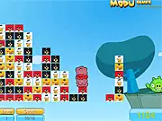 Play Angry Pig Counterattack free online game. Physics puzzle where pigs launch a counterattack against the birds' defenses.