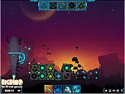 Overhaul free online puzzle game screenshot, showing various colored segments dropping onto a grid