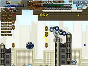 Stunt Crazy 2 Podgeworld Challenge free online car stunt and smash game on PlayArcadeHub