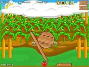 Uncover Tomato game screen, free online physics puzzle, help the tomato grow with raindrops