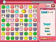 Monster Match 3 Toys free online puzzle game, matching cute monstar characters, high-score combo action, PlayArcadeHub