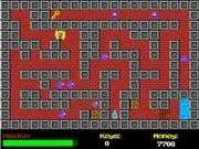 Man on Fire Guy free online action puzzle game, retro style burning hero game, play unique puzzle online