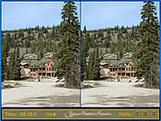 Mountain Differences II free online spot the difference puzzle game with Rocky Mountain photos on PlayArcadeHub