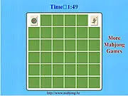 A memory matching game board with face-down and face-up Mahjong tiles in Mahjong Matching 3