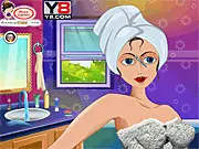 Magic Summer Party Makeover free online facial and dress up game on PlayArcadeHub