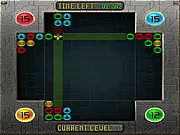 Elemental Core free online match 3 puzzle shooter game, matching 3 colored balls together across 4 sides, high-score arcade challenge on PlayArcadeHub
