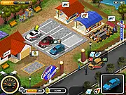 Garage Tycoon free online game, car repair and tuning simulation, business management game, wash and paint cars