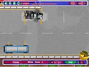 Park My Truck 3 free online simulator game, drive bus crane truck and helicopter, PlayArcadeHub