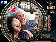 Looper - Find the Numbers free online game screenshot showing four different images with hidden digits.