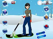 Ski Girl Dress Up online fashion game winter clothes stylist play free