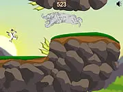 Mad Samurai free online endless runner game screenshot dodging monsters and traps