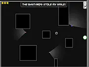 Play Shadowess free online stealth puzzle game. Character hiding in shadows, luring enemy guard.