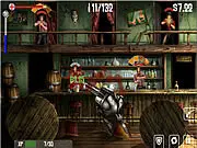 Play Death Call free online survival shooter game; shooting waves of enemies and fighting for a high score