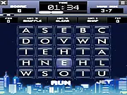 Play Skyline free online word puzzle game by swapping letter tiles