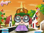 Powerpuff Blossom Dress Up free online game, style the leader of Powerpuff Girls with a cute outfit