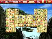 China Mahjong free online tile matching puzzle game, clearing pairs of tiles from the board layout before time expires, PlayArcadeHub
