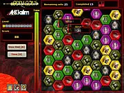 9Dragons Hexa free online timed match 3 puzzle game with hexagonal pieces on PlayArcadeHub
