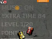 Death RC free online combat racing game screenshot showing an armed RC car destroying enemies on PlayArcadeHub
