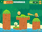 Play Melon Mango Mayhem free online ricochet puzzle game with sharp graphics