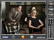 Screenshot of Bad Teacher Find the Numbers game showing a busy classroom scene with numbers hidden among objects.