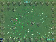 Tanket War free online arcade shooter game, commanding a tank, shooting down enemies to win the war on PlayArcadeHub