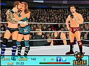 Play Kissing Wrestlers free online game, help the fan kiss the wrestler without being seen, fun stealth kissing game on PlayArcadeHub