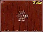 One Bubble free online puzzle game screenshot, logic puzzle with colored bubbles, clear the board game