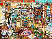 Messy Room Hidden Objects free online point-and-click puzzle game