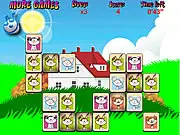Play Animal Mahjong online free tile-matching game. Match animal-themed mahjong tiles with mouse action.