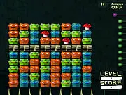 Mind the Blox free online fast-paced puzzle game screenshot with colorful blocks and skull icons