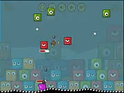 Bullets And Blocks free online game, tank-block shooting enemy blocks, arcade shooter game screenshot, upgrade your block game