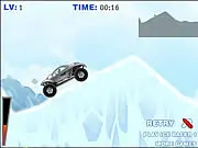 Ice Race 2 free online car racing game on slippery tracks | upgrade car power friction