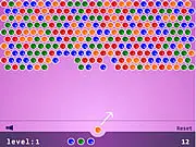 Play Blubble online, a free bubble shooter game. Match 3 colorful bubbles to pop them and clear the screen.