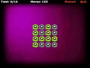 Play Lucker free online logic puzzle game, flipping icons to solve the board on PlayArcadeHub