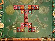 Jewellery Mahjong free online game, matching precious stone tiles, classic mahjong puzzle