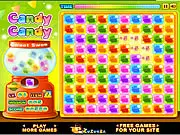 Free online match-3 puzzle game Candy Candy Puzzle, featuring colorful and cute candy matching gameplay.