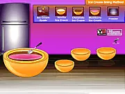 How to Make Cassata Ice Cream cooking game free online, Italian dessert recipe game, virtual food preparation on PlayArcadeHub