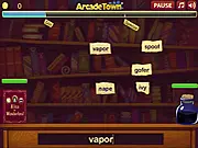 Play Ink Battle free online typing strategy game, type words to gain mana and release soldiers to defend the book