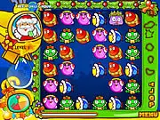 Santa Blob free online fishing game, Christmas holiday arcade game, Play Santa Blob on PlayArcadeHub