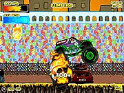 Monster Truck Zombies online game, monster truck driving, crushing zombies