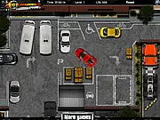 Fast Parking free online car driving and simulation game, parking car quickly in tight slot, avoiding other drivers