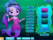 Lorelei the Mermaid Dress Up free online game - style a teenage mermaid for high school and the Mermall