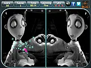 Frankenweenie Spot the Difference game online with movie stills