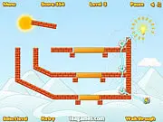 Let it Glow 2 free online puzzle game, connecting energy source tiles to light bulbs